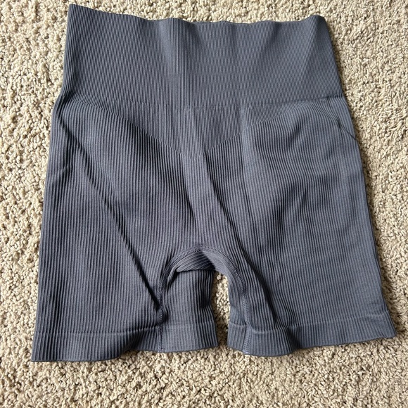 OQQ Biker Shorts From Amazon: Black, Blue, and Grey - Picture 2 of 7